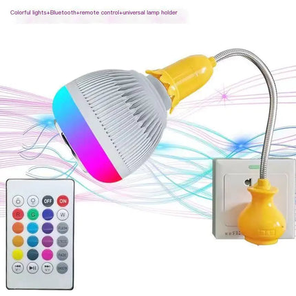 LED Bluetooth Music Bulb – Color-Changing Smart Speaker Light