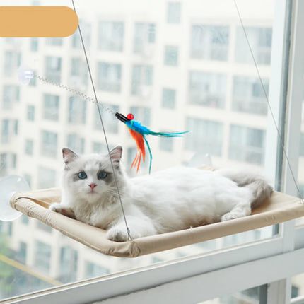 Cat Hammock Window Bed – Suction Cup Sunny Window Perch