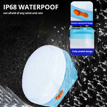 USB Rechargeable Solar Camping Lantern – Waterproof LED Light for Outdoor Adventures