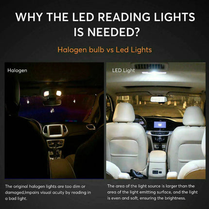 Car Interior LED Light Bulb Set – Dome, Map, Door, Trunk, License Plate