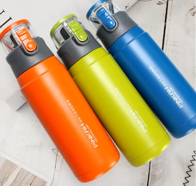 Portable Insulated Stainless Steel Water Bottle – 650ml