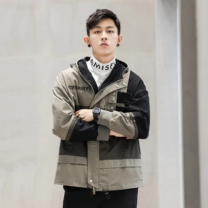 Urban Men’s Oversized Hooded Jacket