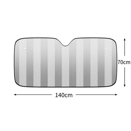“Car Sunshade Heat Insulation Windshield Cover – Universal Fit UV Blocker”