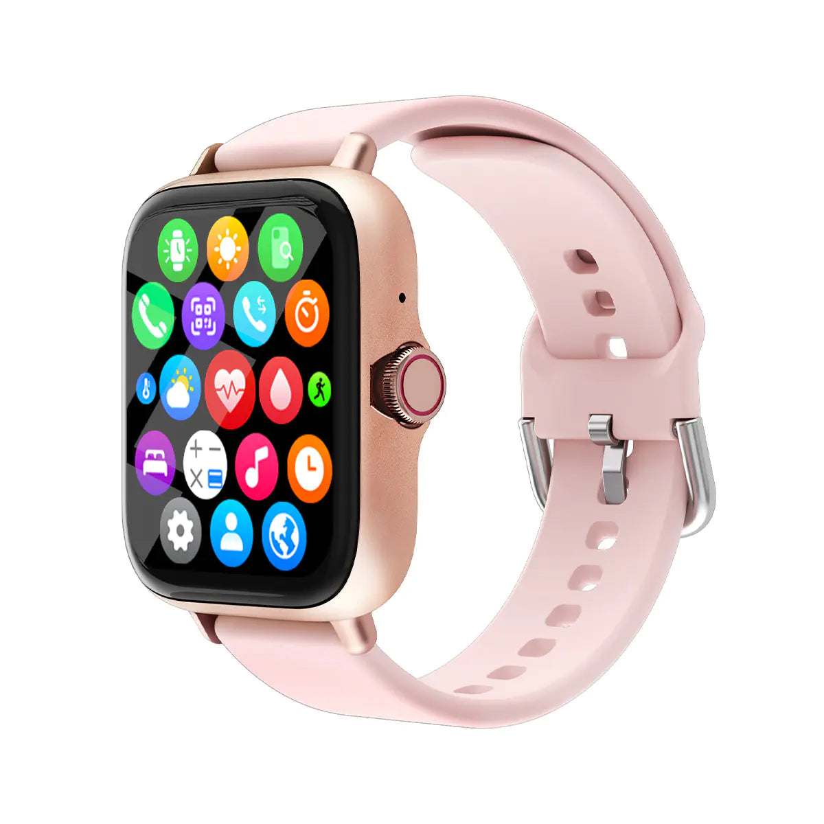 Smart Fitness Watch – Bluetooth Calling, Heart Rate & Blood Pressure Monitor