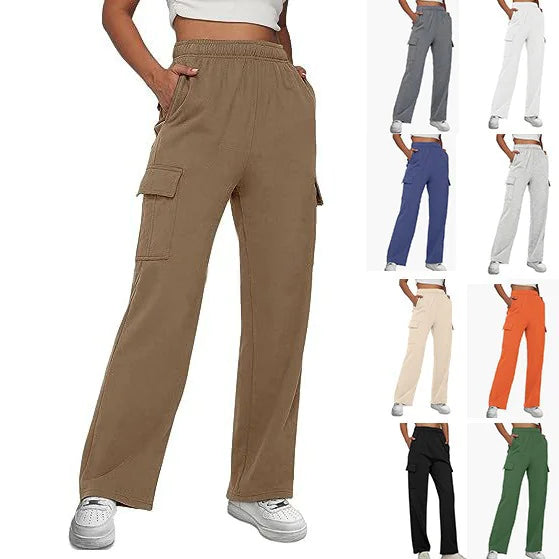 Women’s Casual Pocket Overalls – Relaxed Fit, Multi-Pocket Design