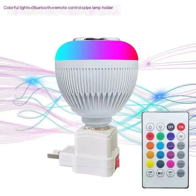 LED Bluetooth Music Bulb – Color-Changing Smart Speaker Light