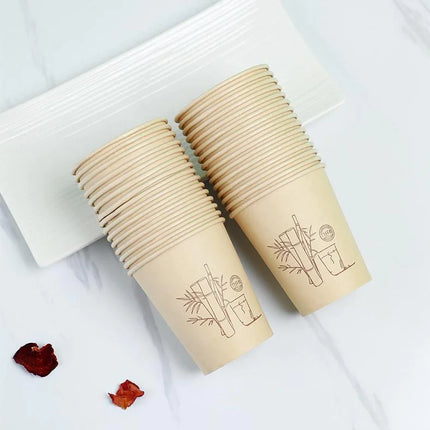 Eco-Friendly Bamboo Fiber Cups – Biodegradable & Durable Drinkware for Hot & Cold Beverages