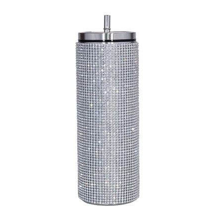 Stainless Steel Insulated Tumbler with Straw –Double Wall Travel Mug