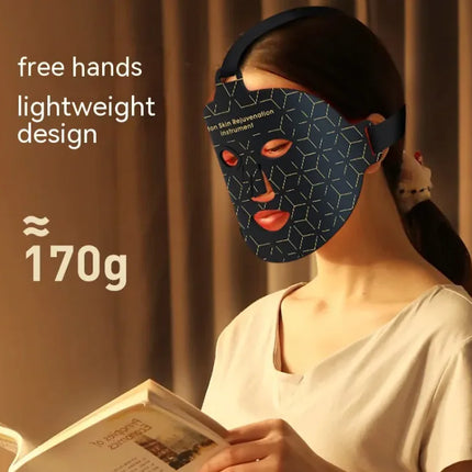 Phototherapy LED Color Light Mask – Skin Rejuvenation & Anti-Aging