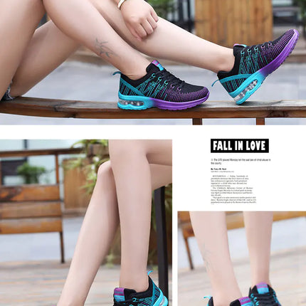 Women’s Casual Sports Shoes – Breathable Lightweight Sneakers