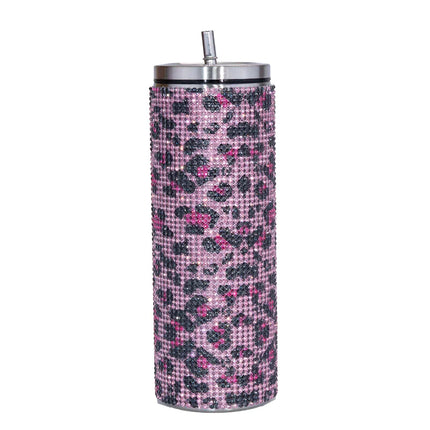 Stainless Steel Insulated Tumbler with Straw –Double Wall Travel Mug