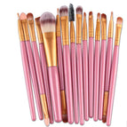 Powder + gold / 15 pcs