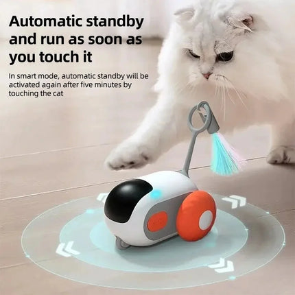 Smart Cat Toy Car – Interactive Remote Control Chase Toy