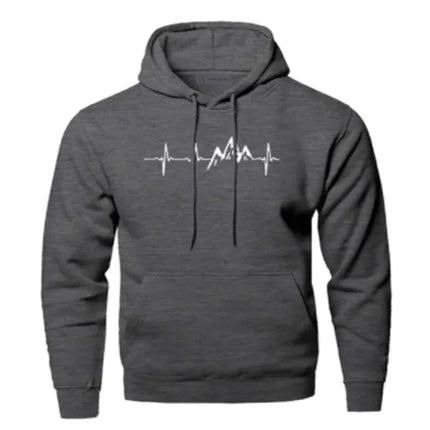 Creative Hooded Sports Hoodie – Lightweight Polyester Pullover