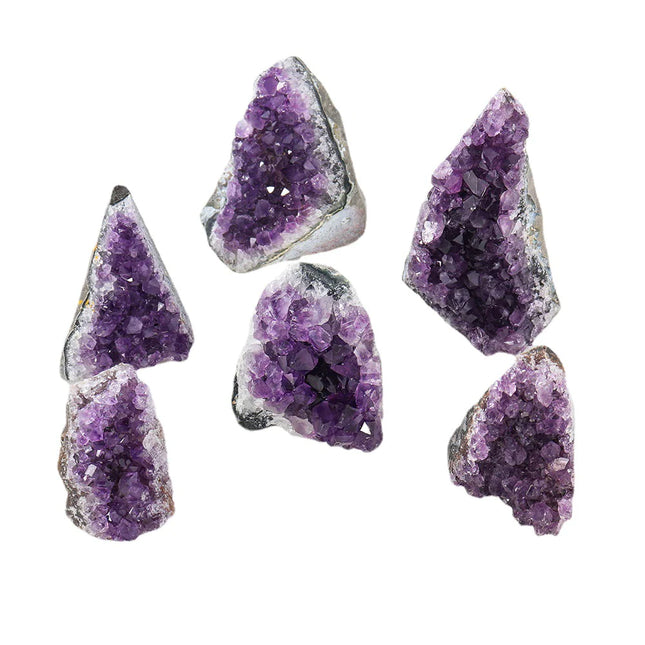 Natural Amethyst Crystal Cluster Decoration – Healing Stone for Home or Office Decor