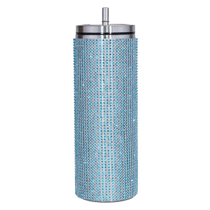 Stainless Steel Insulated Tumbler with Straw –Double Wall Travel Mug
