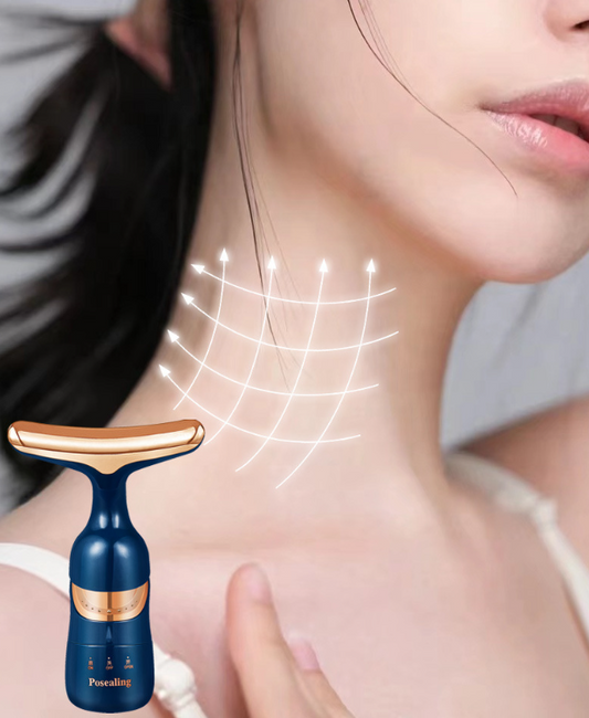 3-in-1 EMS Facial Lifting Device – Anti-Aging Skin Tightening & Wrinkle Reduction Massager