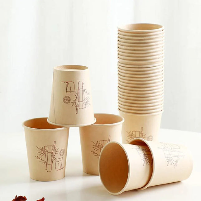 Eco-Friendly Bamboo Fiber Cups – Biodegradable & Durable Drinkware for Hot & Cold Beverages