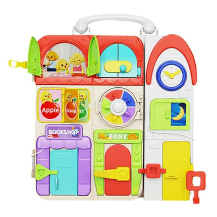 “Montessori busy board”